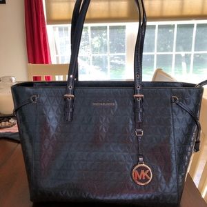 Michael Kors Metallic Leather Tote